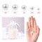 800 Pieces Ivory Pearl Craft Beads Loose Pearls for Jewelry Making, Crafts, Decoration and Vase Filler (Assorted Sizes)